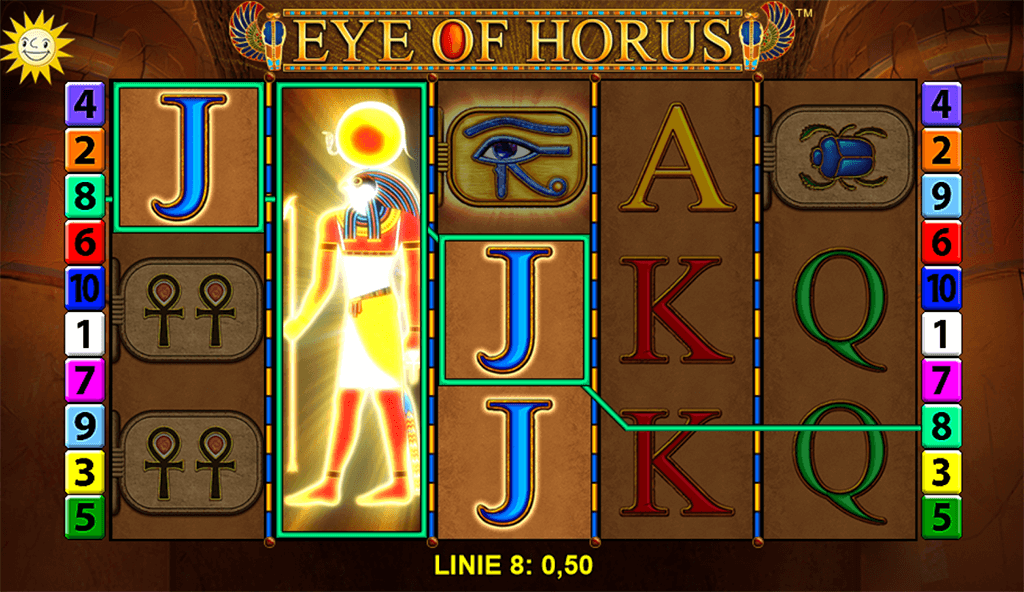 Gewinn bei Eye of Horus